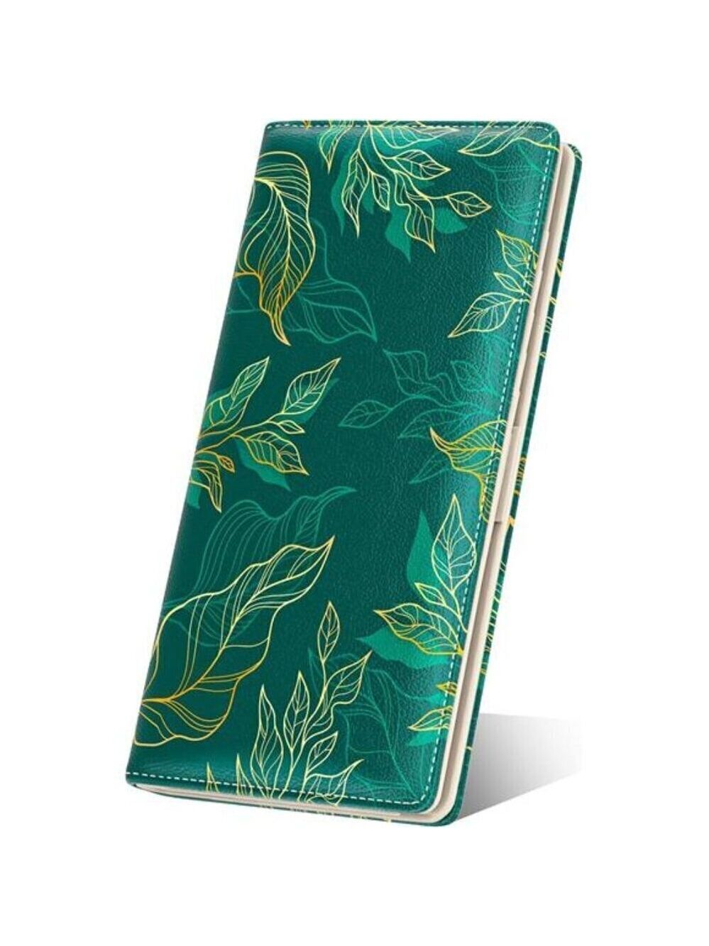 Women's Wallet, RFID Slim Wallets Green Desing